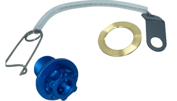 Banshee 87-06 Drain Bolt Magnetic - Magnetic Drain Plug - M14 x 1.50 - POWERSTANDS RACING