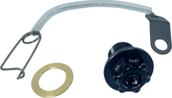 Banshee 87-06 Drain Bolt Magnetic - Magnetic Drain Plug - M14 x 1.50 - POWERSTANDS RACING