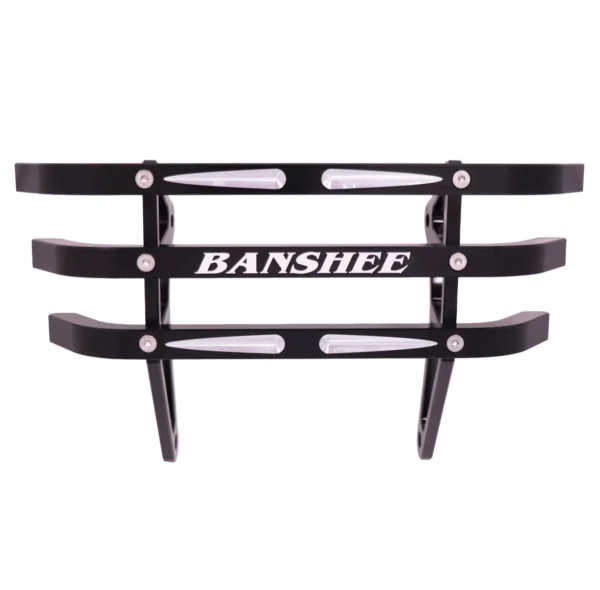 Banshee Billet Aluminum 3 Bar Front Bumper – Black or Polished Finish