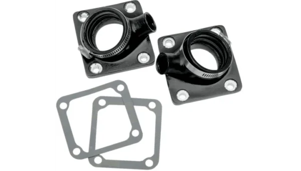 Banshee Carburetor Intake Flange Kit with Boost Bottle Mounts 34mm - 35mm