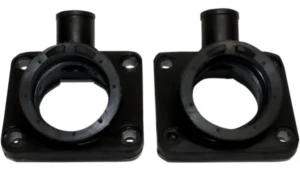 Banshee Carburetor Intake Flange Kit with Boost Bottle Mounts 34mm