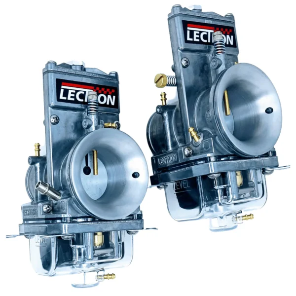 Banshee Drag Racing Carb Set 44mm Alcohol Billet Bowls Dual Power jets Lectron gravity fed