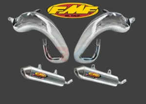 FMF Banshee 350 Exhaust Kit – Fatty Pipes & PowerCore 2