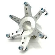 Titanium ATV Drag Axle with Keys & JJ&A Hubs (Yamaha Banshee & Raptor 700)