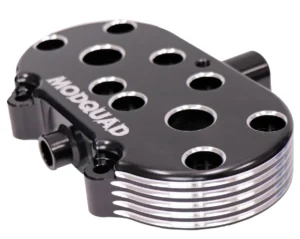 Yamaha Banshee Cool Head – Modquad Polished Billet Aluminum, Max Cooling